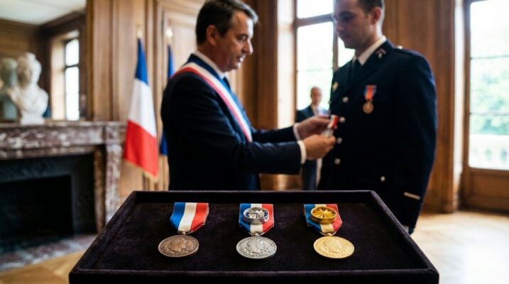 Bronze, argent ou or : ce que révèle l'échelon d'une médaille de la sécurité intérieure
